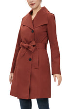 Kimi + Kai Women's "Elsa" Hooded Trench Coat