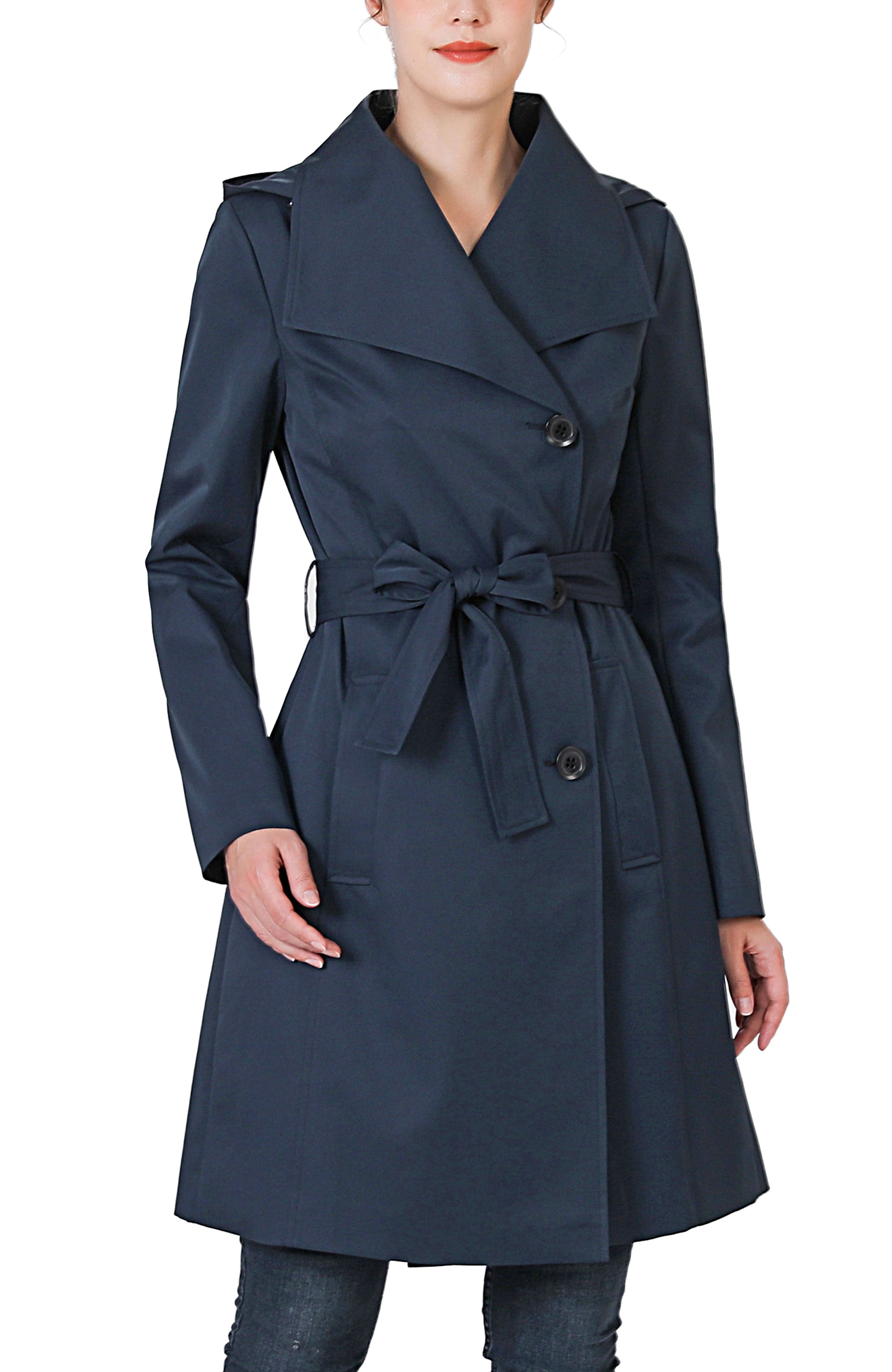 Kimi + Kai Women's "Elsa" Hooded Trench Coat