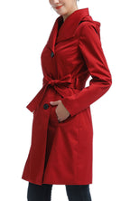 Kimi + Kai Women's "Elsa" Hooded Trench Coat