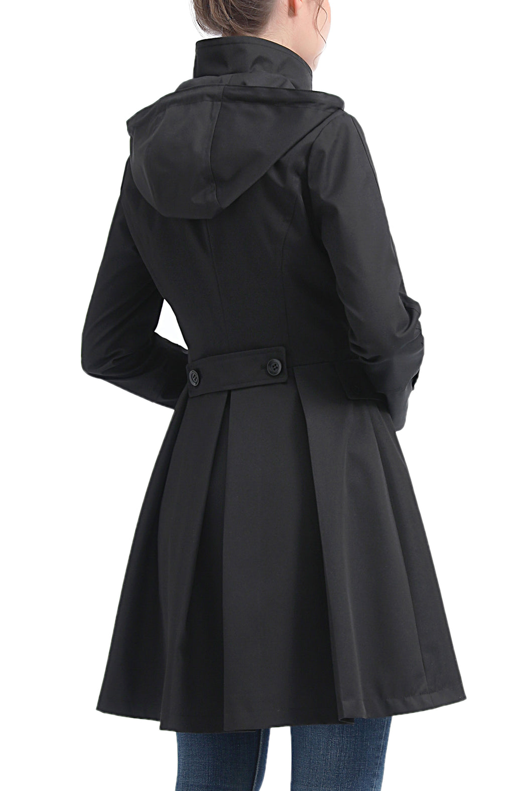Kimi + Kai Women's "Adele" Hooded Trench Coat