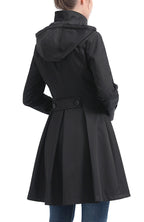 Kimi + Kai Women's "Adele" Hooded Trench Coat