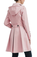 Kimi + Kai Women's "Adele" Hooded Trench Coat