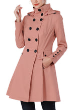 Load image into Gallery viewer, Kimi + Kai Women's "Adele" Hooded Trench Coat