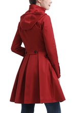 Load image into Gallery viewer, Kimi + Kai Women's "Adele" Hooded Trench Coat