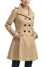 Load image into Gallery viewer, Kimi + Kai Women's "Adele" Hooded Trench Coat