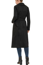 Kimi + Kai Women's "Natalia" Faux Suede Trench Coat