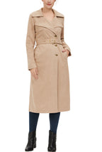 Kimi + Kai Women's "Natalia" Faux Suede Trench Coat