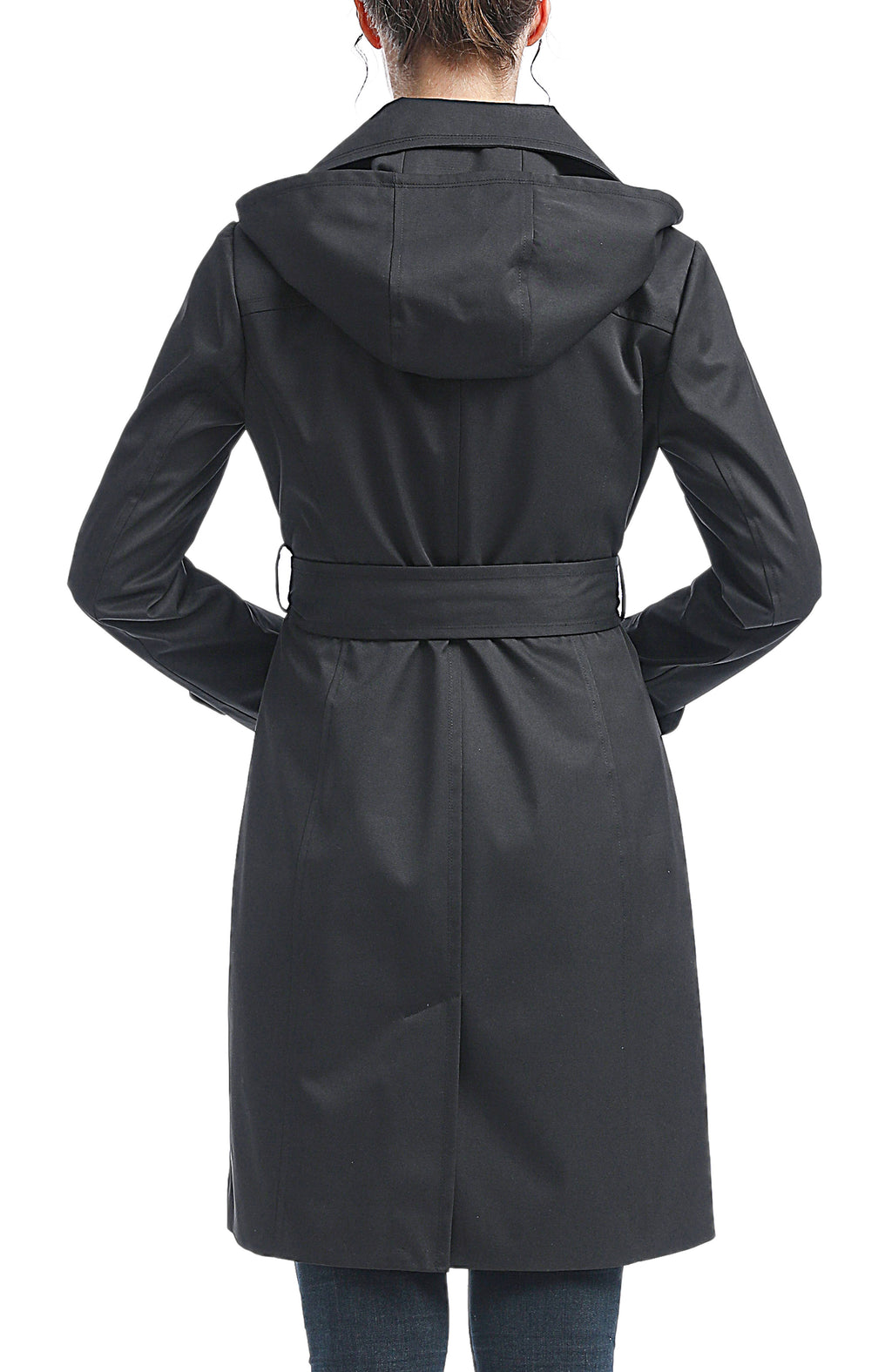 Kimi + Kai Women's "Adel" Waterproof Hooded Trench Coat