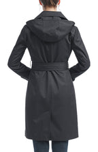 Kimi + Kai Women's "Adel" Waterproof Hooded Trench Coat