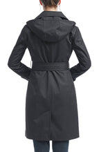 Load image into Gallery viewer, Kimi + Kai Women's "Adel" Waterproof Hooded Trench Coat
