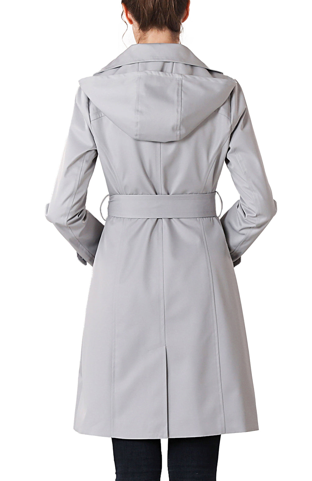 Kimi + Kai Women's "Adel" Waterproof Hooded Trench Coat