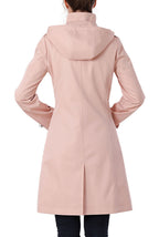 Kimi + Kai Women's "Samantha" Hooded Mid-Length Trench Coat