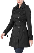 Kimi + Kai Women's "Rosie" Hooded Trench Coat