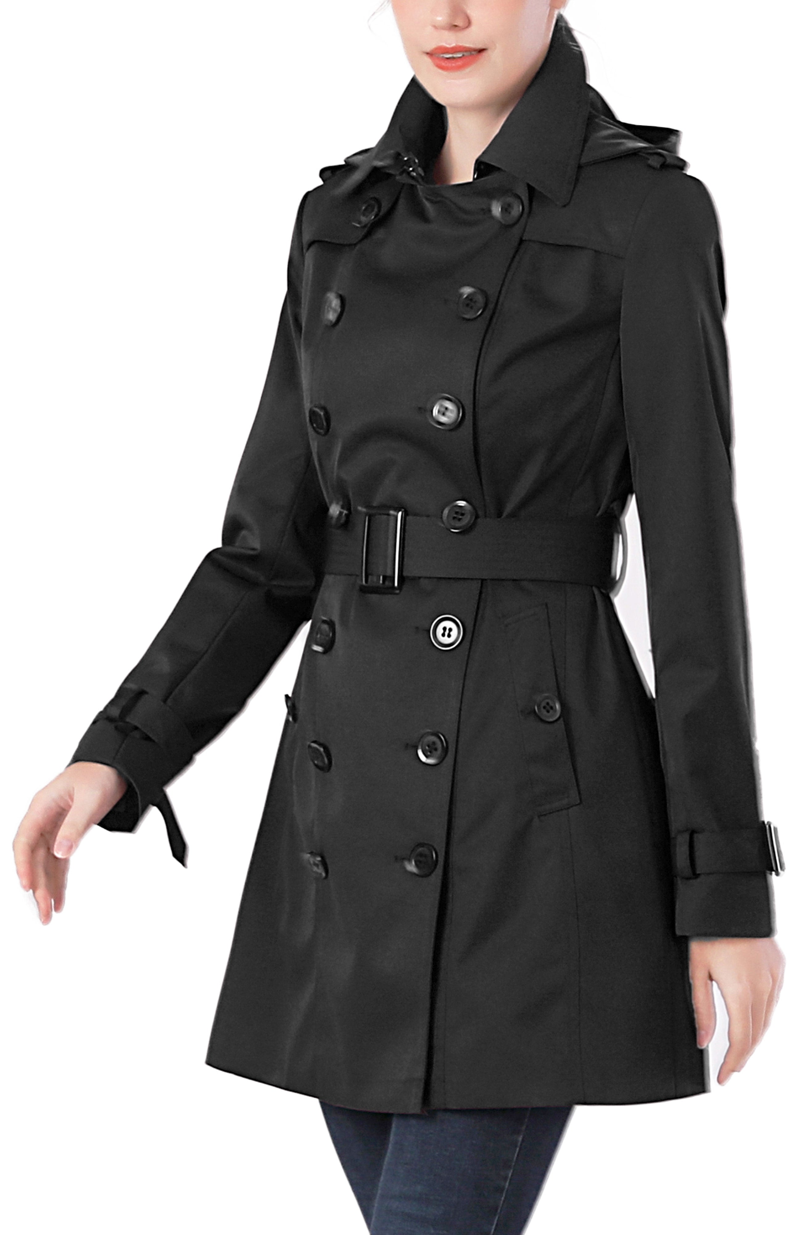Kimi + Kai Women's "Rosie" Hooded Trench Coat