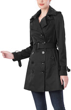 Kimi + Kai Women's "Rosie" Hooded Trench Coat