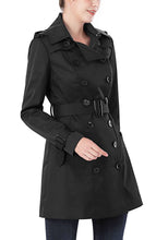 Load image into Gallery viewer, Kimi + Kai Women's "Rosie" Hooded Trench Coat