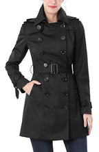 Kimi + Kai Women's "Rosie" Hooded Trench Coat