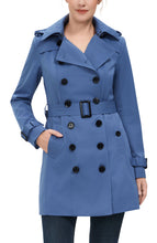 Load image into Gallery viewer, Kimi + Kai Women's "Rosie" Hooded Trench Coat
