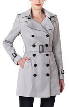 Load image into Gallery viewer, Kimi + Kai Women's "Rosie" Hooded Trench Coat