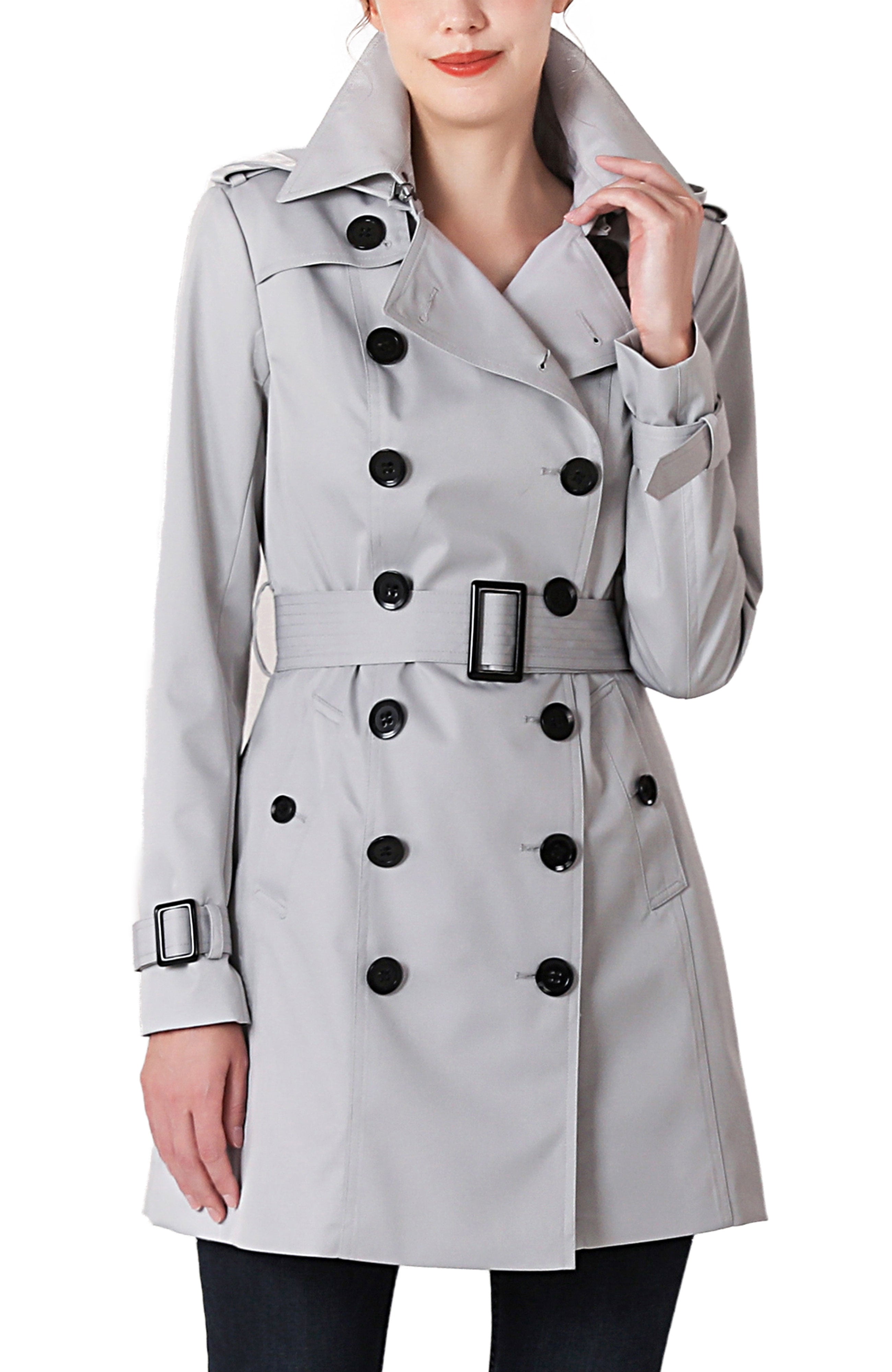 Kimi + Kai Women's "Rosie" Hooded Trench Coat