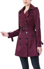 Load image into Gallery viewer, Kimi + Kai Women's "Rosie" Hooded Trench Coat