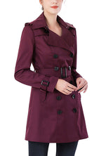 Kimi + Kai Women's "Rosie" Hooded Trench Coat