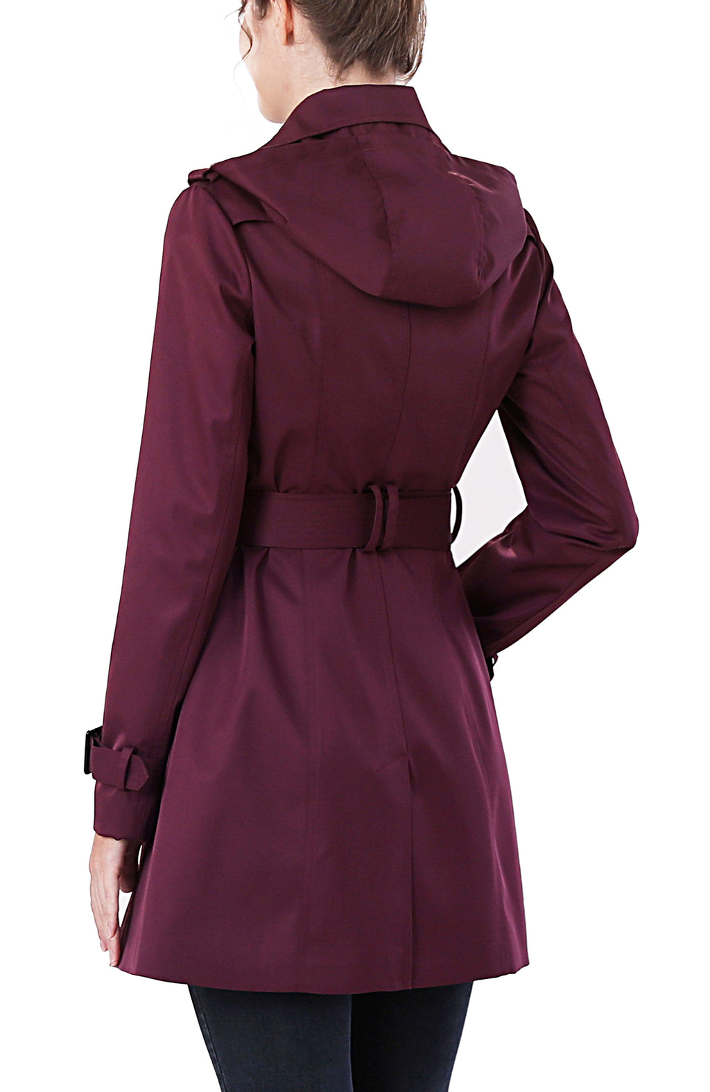 Kimi + Kai Women's "Rosie" Hooded Trench Coat