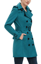 Kimi + Kai Women's "Rosie" Hooded Trench Coat