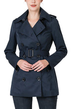 Load image into Gallery viewer, Kimi + Kai Women's "Noa" Hooded Short Trench Coat