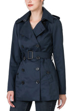 Load image into Gallery viewer, Kimi + Kai Women's "Noa" Hooded Short Trench Coat