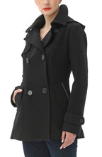 Kimi + Kai Women's "Anne" Wool Pea Coat