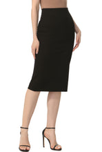 Load image into Gallery viewer, Kimi + Kai Women's Exposed Back Zip Pencil Skirt