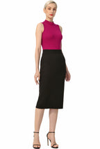 Kimi + Kai Women Knit Pencil Skirt