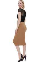 Kimi + Kai Women Knit Pencil Skirt