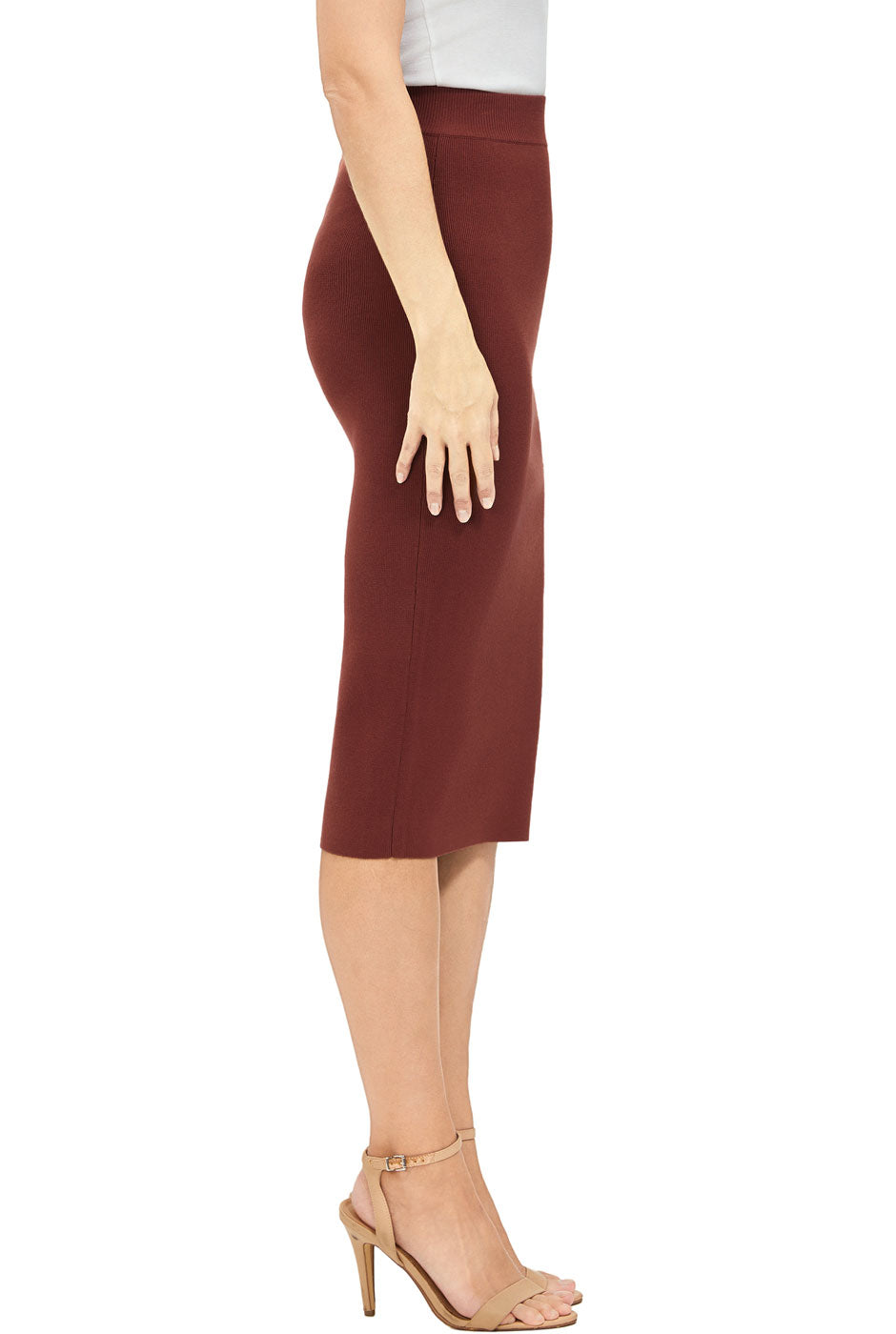Kimi + Kai Women Knit Pencil Skirt