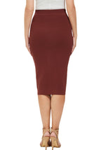 Kimi + Kai Women Knit Pencil Skirt