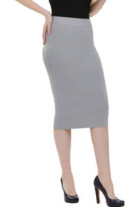 Kimi + Kai Women Knit Pencil Skirt