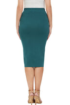 Kimi + Kai Women Knit Pencil Skirt