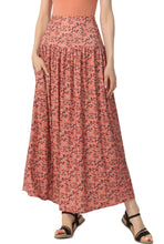 Load image into Gallery viewer, Kimi + Kai Women Tiered Maxi Skirt