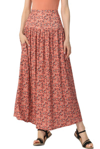 Kimi + Kai Women Tiered Maxi Skirt