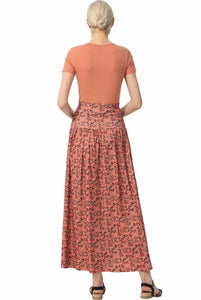 Kimi + Kai Women Tiered Maxi Skirt