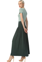 Kimi + Kai Women Tiered Maxi Skirt