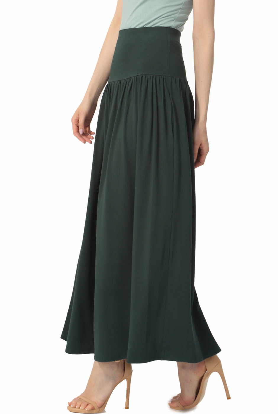 Kimi + Kai Women Tiered Maxi Skirt