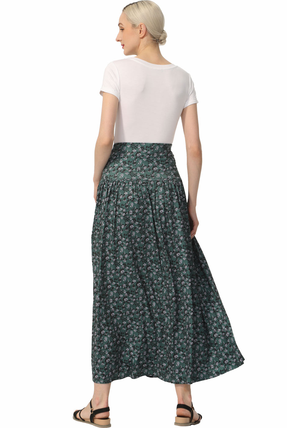 Kimi + Kai Women Tiered Maxi Skirt
