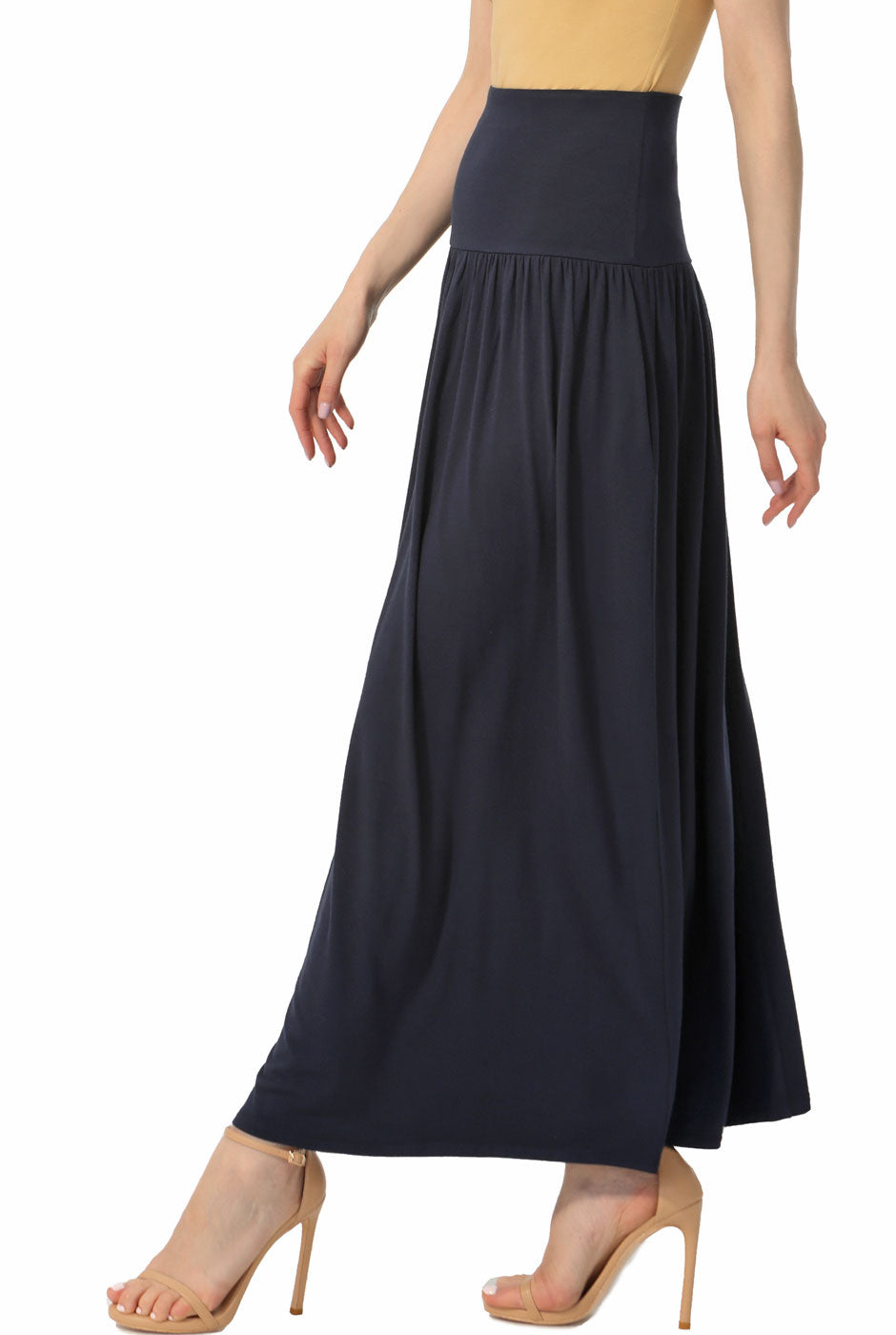 Kimi + Kai Women Tiered Maxi Skirt