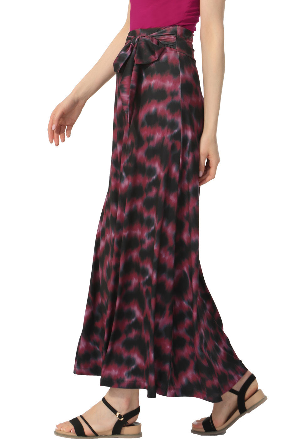 Kimi + Kai Women Belted Maxi Skirt