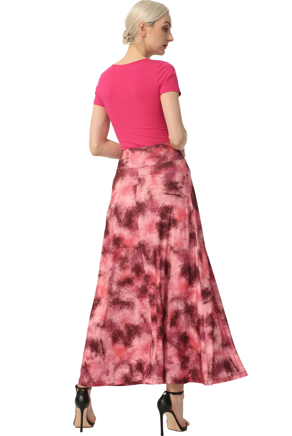 Kimi + Kai Women Belted Maxi Skirt