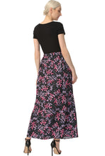 Load image into Gallery viewer, Kimi + Kai Women Print Box Pleat Maxi Skirt