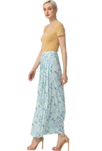 Kimi + Kai Women Print Box Pleat Maxi Skirt