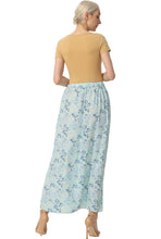 Load image into Gallery viewer, Kimi + Kai Women Print Box Pleat Maxi Skirt